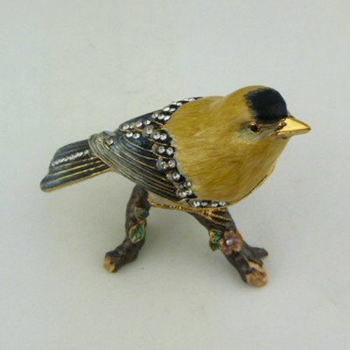Bird Figurine/Jewelled trinket boxes