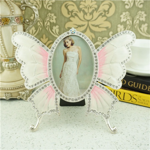 Metal photo frame/butterfly metal photo frame