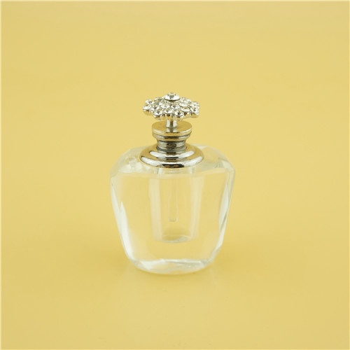 Little Crystal Glass Perfume Scent Bottle- Collectors Piece
