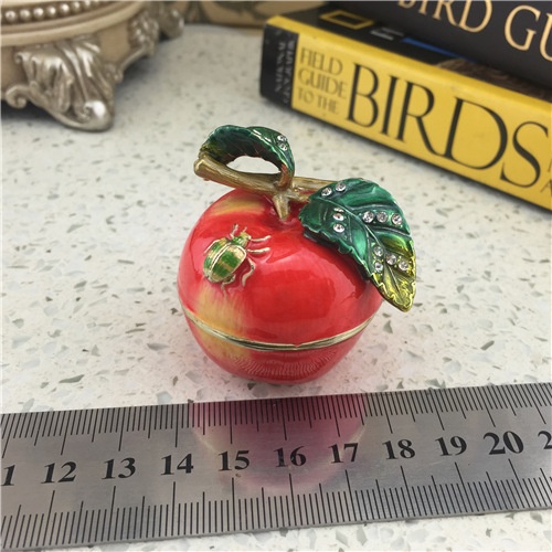 Zinc Alloy Jewel Box/Fruit Series Jewelry Box