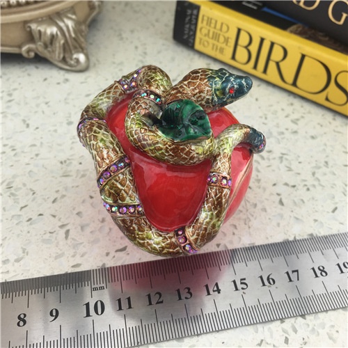 Imitation Ceramic Jewelry Box/Animal Snake Jewel Box