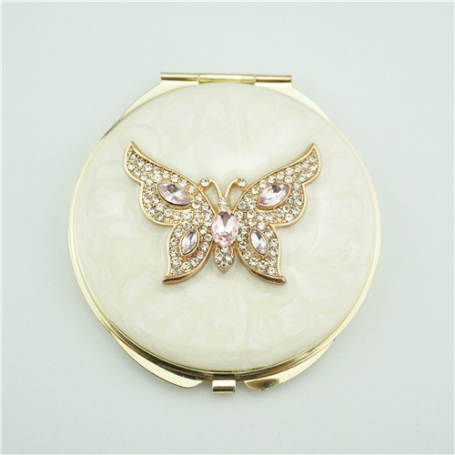 Butterfly compact mirror favors