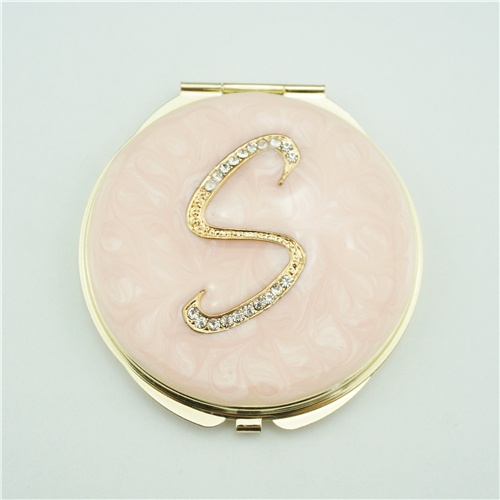 Double-sided compact mirror/Metal compact mirror
