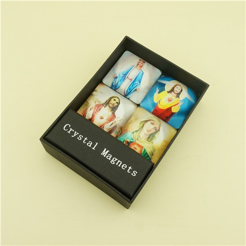 Jesus Picture Fridge Magnets/Glass Crystal Gift Set Wholesale Online