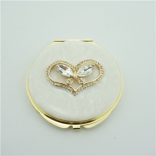 Butterfly series crystal makeup mirror/Small pocket mirror
