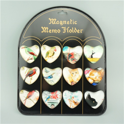 Heart-shaped personalized fridge magnet/Cute fridge magnets