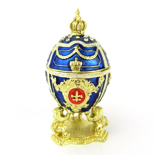 Russian easter egg/Engraved jewelry box