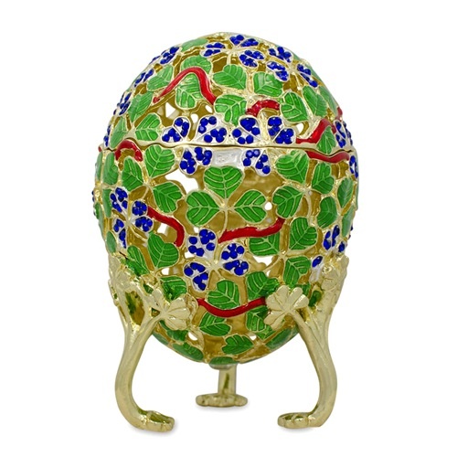 Easter Egg Trinket Box/Faberge egg jewelry box