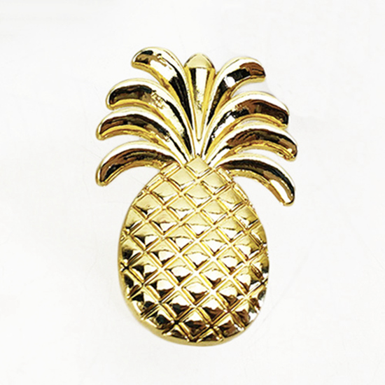 Golden Pineapple Kitchen Cabinet Knob