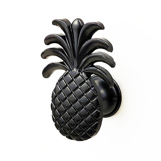 Black Pineapple Kitchen Cabinet Pull