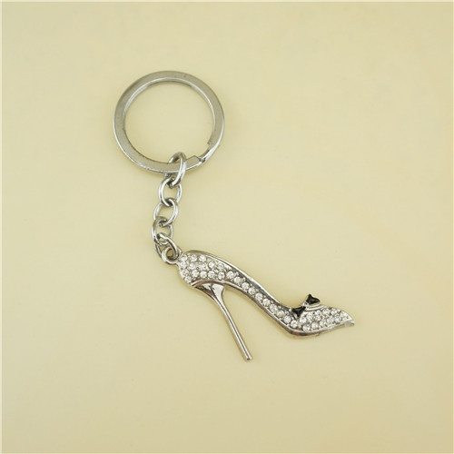 birthday ideas crystals high heels key chain gifts for women metal key ...