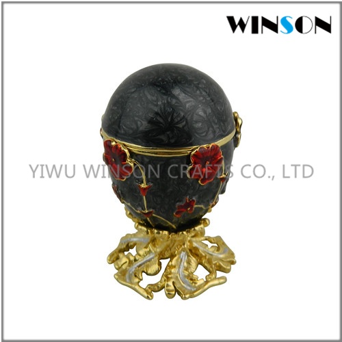 Crytals Faberge Eggs Jewelry Box