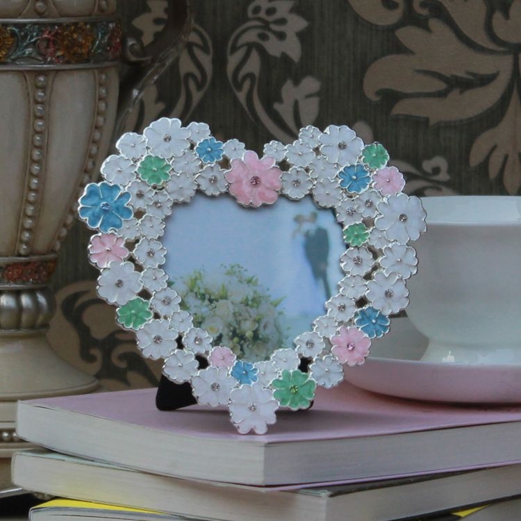 Korean Flower Design Photo Frames/heat-shaped