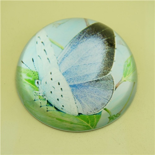 Custom Crystal Glass Paperweight 80mm