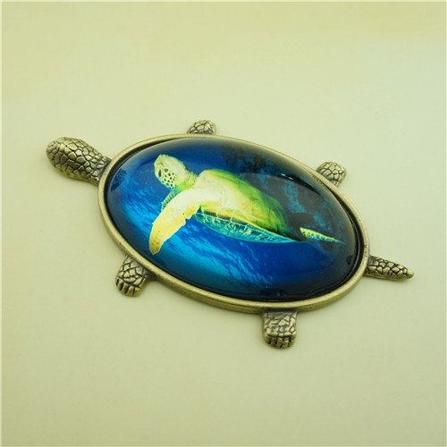 Glass Paperweight/Turtle Series Paperweight