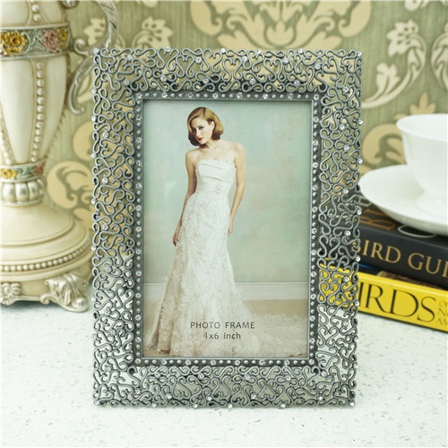 Metal photo frame/pewter photo frame