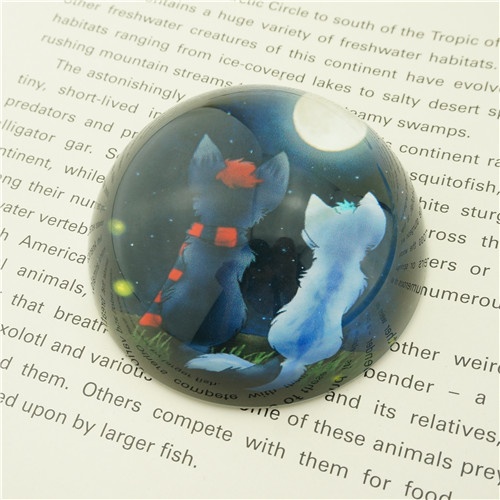 Cute Couple Kitty Paperweight/Lovely Valentine's Day Gifts