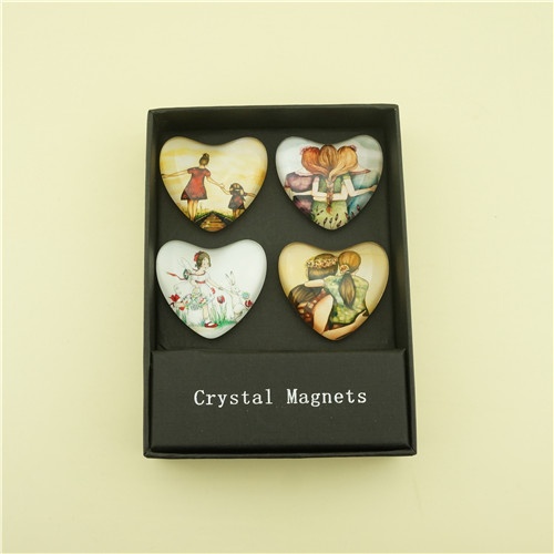 Fridge Magnets Gift Set for Good Friends/Heart Shape Girls Birthday Gifts