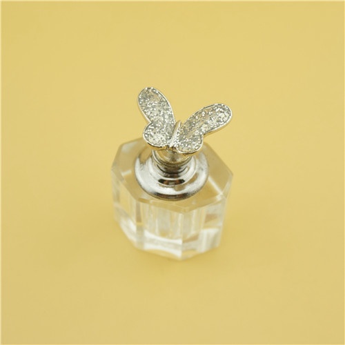 Decoration High Quality Clear Crystal Perfume Bottle for Women