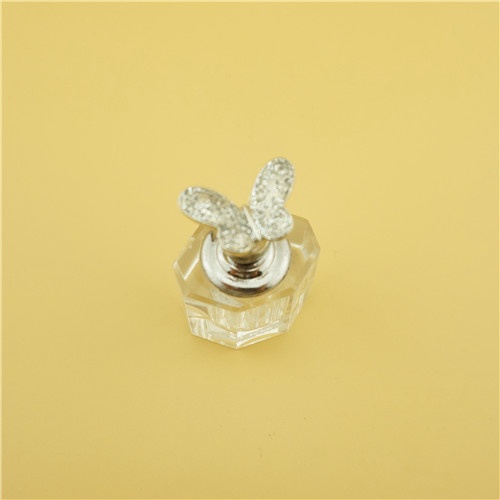 Decoration High Quality Clear Crystal Perfume Bottle for Women