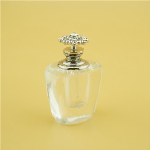 Little Crystal Glass Perfume Scent Bottle- Collectors Piece