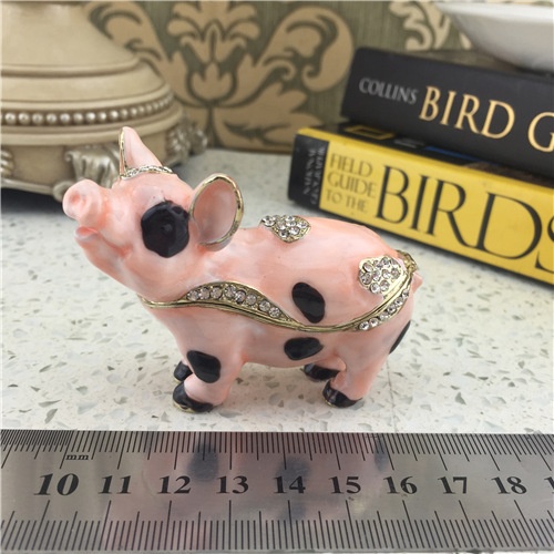 Metal Jewel Box/Animal Pig jewelry Box