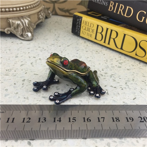 Imitation Ceramic Jewelry Box/Frog Jewel Box
