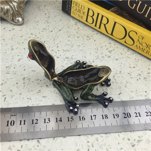 Imitation Ceramic Jewelry Box/Frog Jewel Box