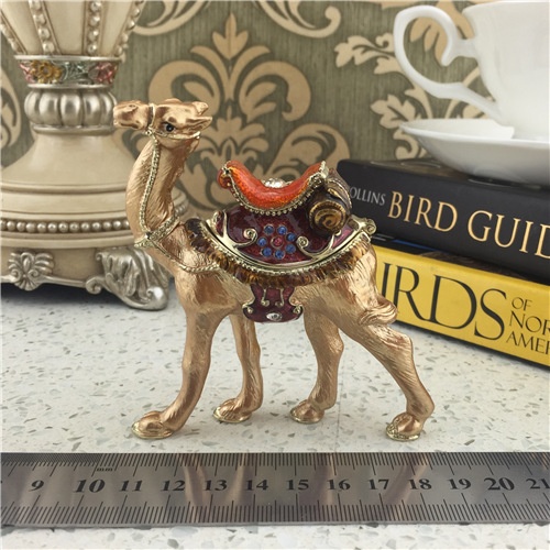 Metal Jewelry Box/Camel Jewel Box