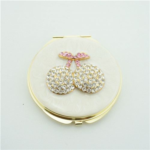 Crystal makeup mirror/Bridesmaid compact mirror