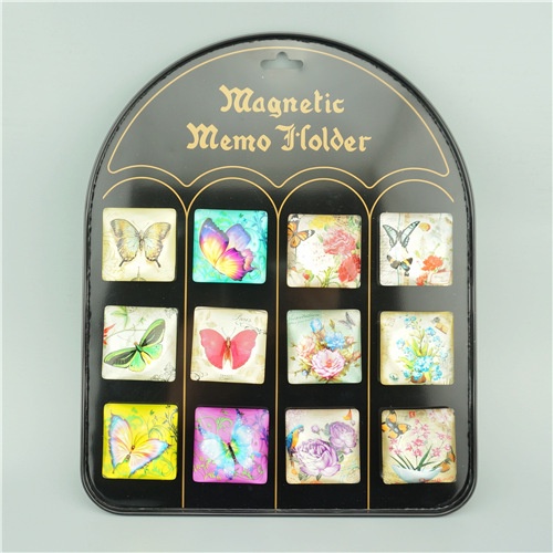 Square fridge magnet/Butterfly series fridge magnet