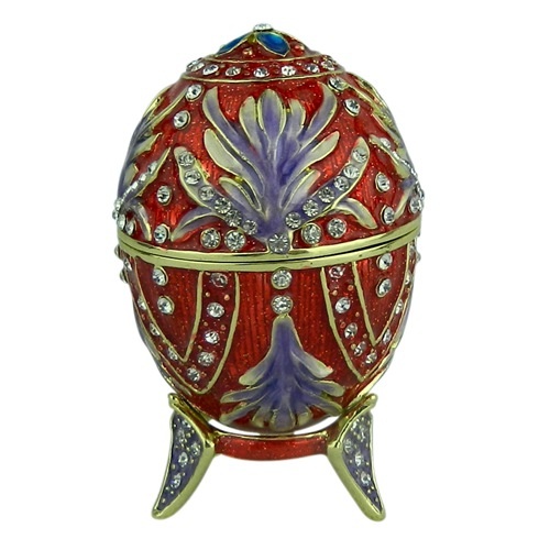 Gift jewelry boxes/Red faberge egg box