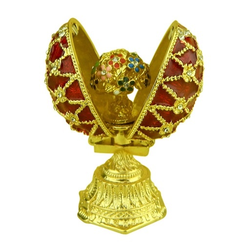 Faberge egg jewelry box of gift