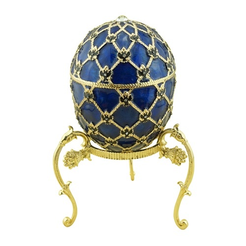 Decorative faberge egg/Trinket jewel box grid