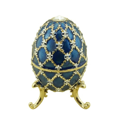 Faberge egg/Trinket jewel box grid/Rhombus