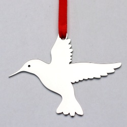 Customizable Hummingbird Christmas Tree Decoration