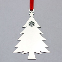 Stainless Steel Christmas Tree Ornament