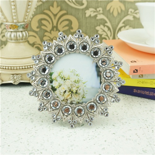 Metal photo frame / bling bling mini photo frame