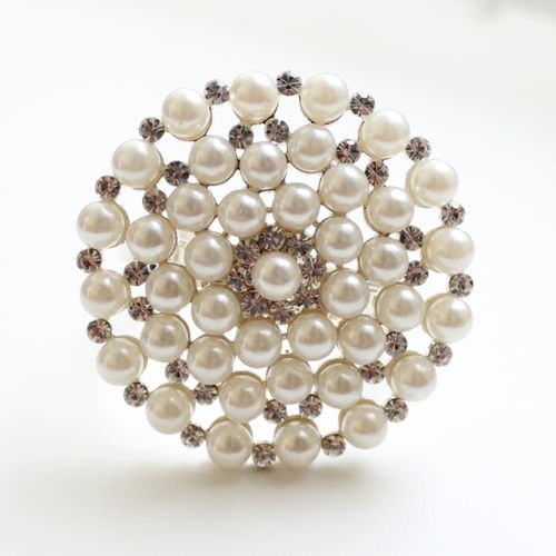 Pearl Cluster Napkin Ring