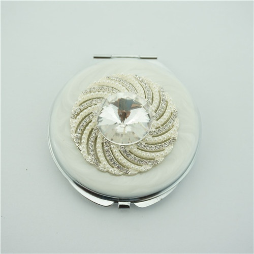 Metal compact mirror/gifts for her makeup mirror