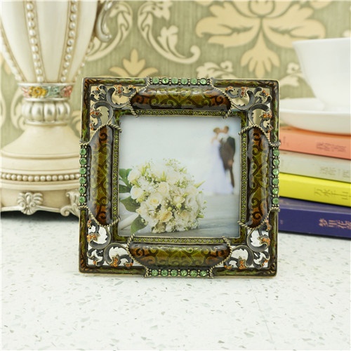 Metal photo frame/Vintage home decor photo frame