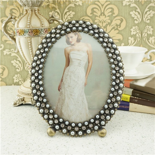 Metal photo frame/oval photo frame