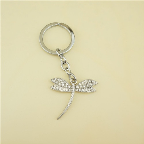 Fancy Gifts Crystals Dragonfly Key Chain