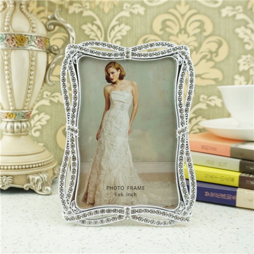 Metal photo frame / Crystals photo frame