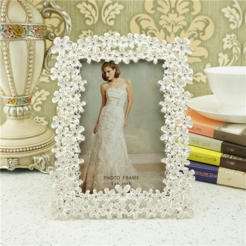 Metal photo frame / Jasmine flower photo frame