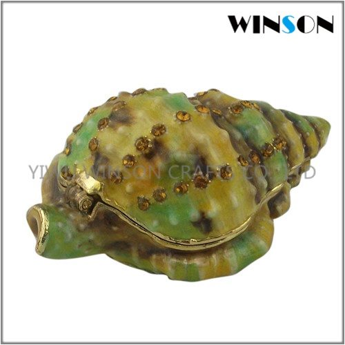 Jeweled Conch  Box